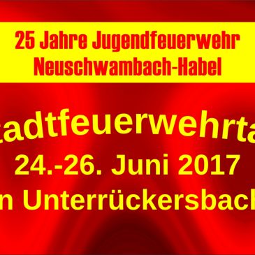 1992-2017: 25 Jahre Jugendfeuerwehr Neuschwambach Habel