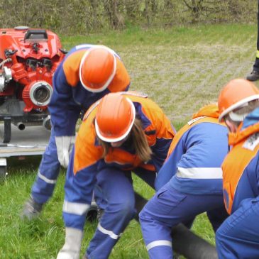 Begeisterung bei der Mitgliederwerbeaktion der Jugendfeuerwehr