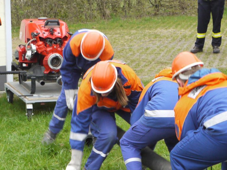 Begeisterung bei der Mitgliederwerbeaktion der Jugendfeuerwehr