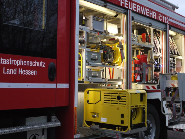 Herbstübung 2017: Werkstattbrand mit eingeschlossener Person