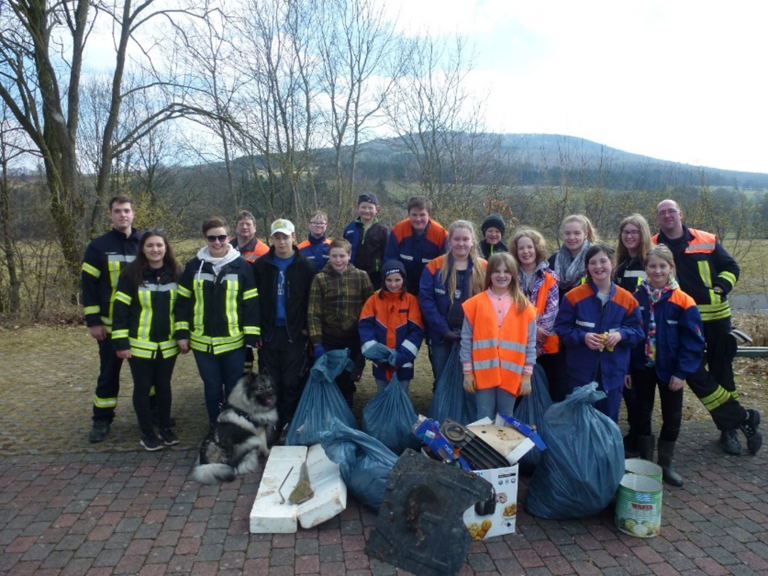 Osterputz der Jugendfeuerwehr Neuschwambach/Habel 2018