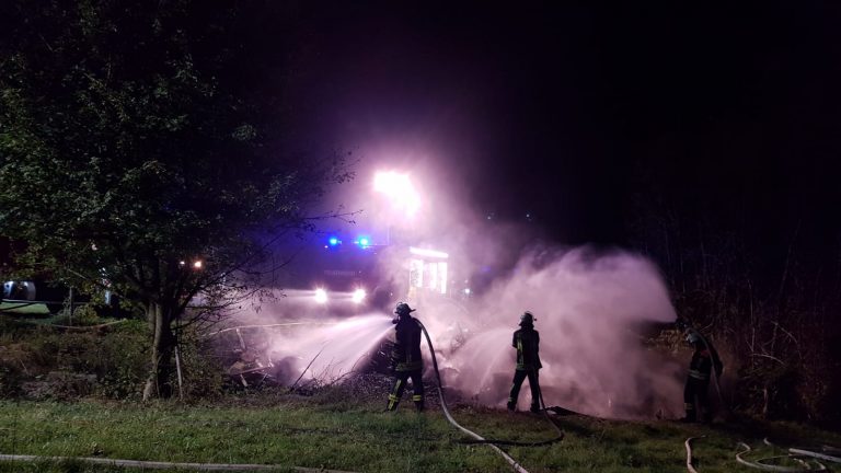 Einsatzbericht: Gestrüppbrand in Meerswinden