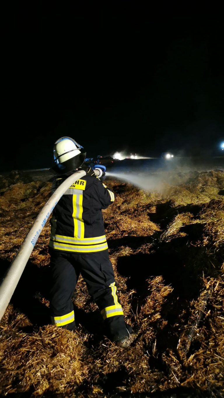 Einsatzbericht: Scheunenbrand in Dörmbach