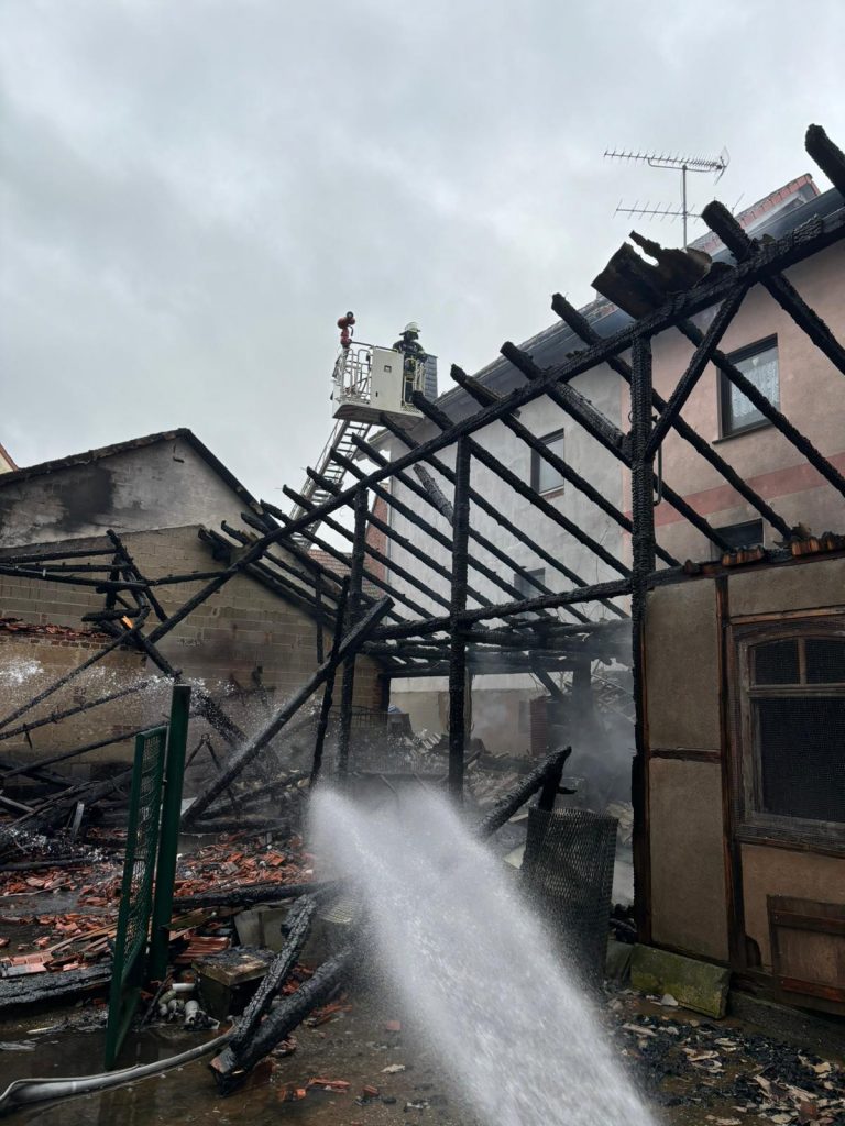 Einsatzbericht: Brennende Scheune